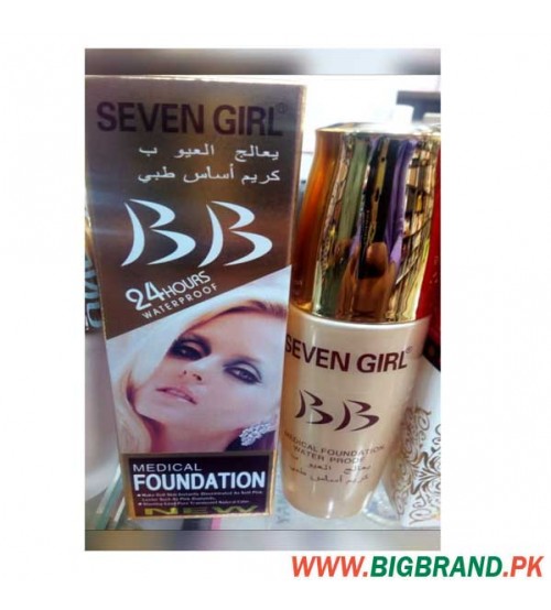 Seven Girl BB Cream 24 Hours Water Proof Medical Foundation